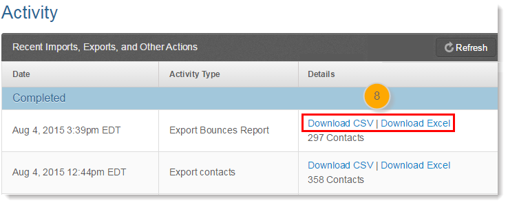 download report