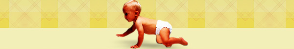 Baby crawling
