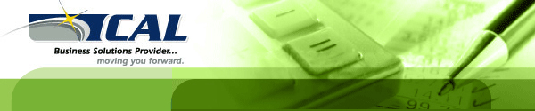 CAL Business Solutions Provider... moving you forward.
