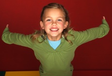 Girl in Green