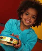 Girl With Tambourine