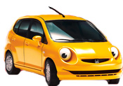 Smiling car