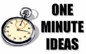 One Minute Ideas