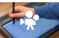 image of hand and computer