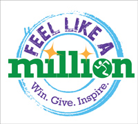 Feel Like a Million - Win. Give. Inspire