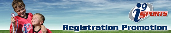 i9 Sports Registration Promotion