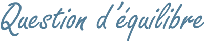 Question d'equlibre