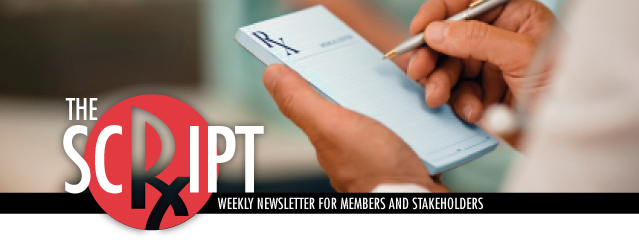 The SCRxIPT - Weekly Newsletter For Members and Stakeholders