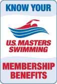 Know Your U.S. Masters Swimming Membership Benefits