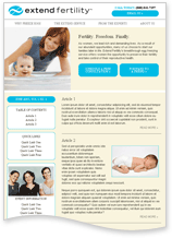 Email Newsletter Sample 6