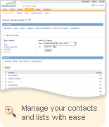 Easily manage all your contacts