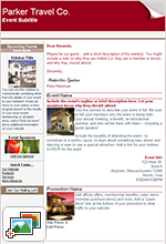 Member Event Invitation Templates: Casual