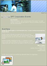 Member Event Invitation Templates: Collaborative