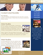 Member Newsletter Templates: Business-like
