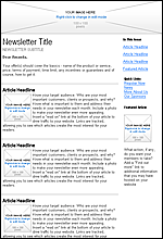 Basic Templates: Right Sidebar