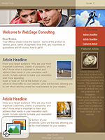 Email Newsletter Templates: Business