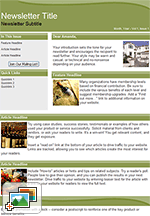 Email Newsletter Templates: High Tech