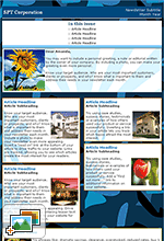Email Newsletter Templates: Hip