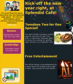 Holiday Templates: Single Promotion I