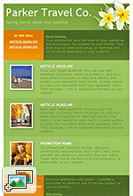 Seasonal Templates: Spring Newsletter