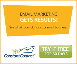 Constant Contact Banner.  Email Marketing