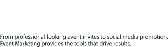 Tools you need to spread the word and fill seats