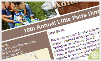 Online Event Invitations - Constant Contact Example