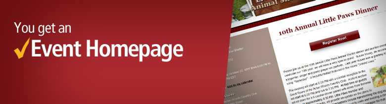 Event Homepage