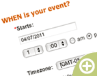 Set Up Event Details