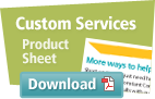 Download Custom Services Product Sheet