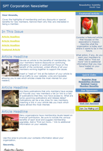 New Member Newsletter Templates: Fresh