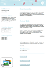 Holiday Newsletter Template