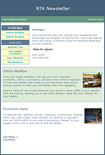 Email Newsletter Templates: Modern
