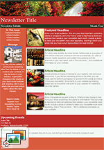 Email Newsletter Templates: Nature