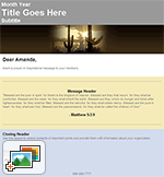 Inspirational Message Templates: Seasonal