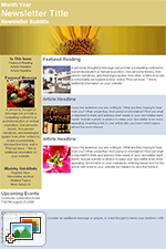 Religious Newsletter Templates: Seasonal