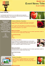 Religious Event Email Template - Holiday II