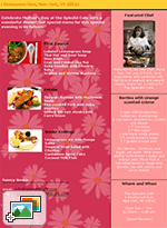 Holiday Templates: Menu II