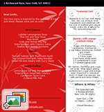 Restaurant Email Template - Menu I