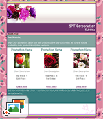 Floral Promotion Email Template