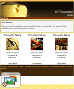 Food Promotion Email Template