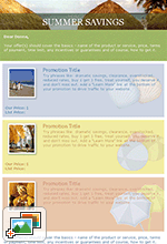 Seasonal Templates: Summer Savings