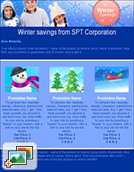 Winter Promotion Newsletter Template