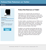 Twitter Social Media Template