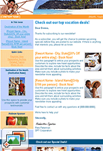Travel and Tourism Templates: Travel Specials