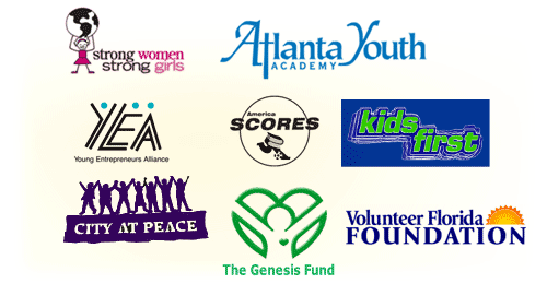 A sampling of some of the organizations who are members of the Cares4Kids program.