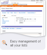 Easily manage all your contacts