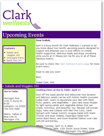 Clark Wellness success story at Constant Contact.