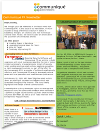 Communiqu&eacute; Public Relations success story at Constant Contact.