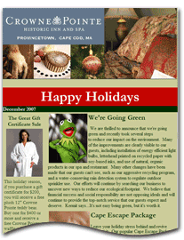 Crowne Pointe Historic Inn and Spa success story at Constant Contact.